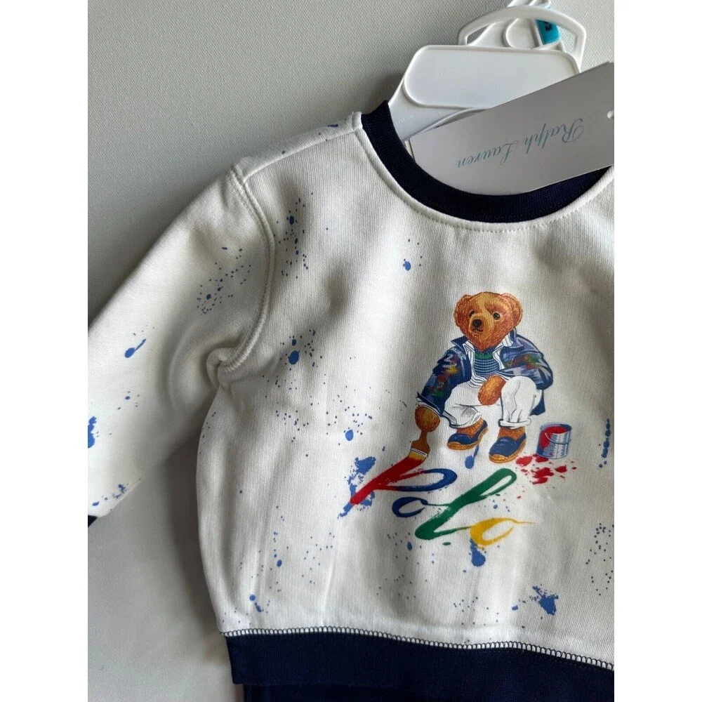 Ralph Lauren  3-6 Month Jogger Set